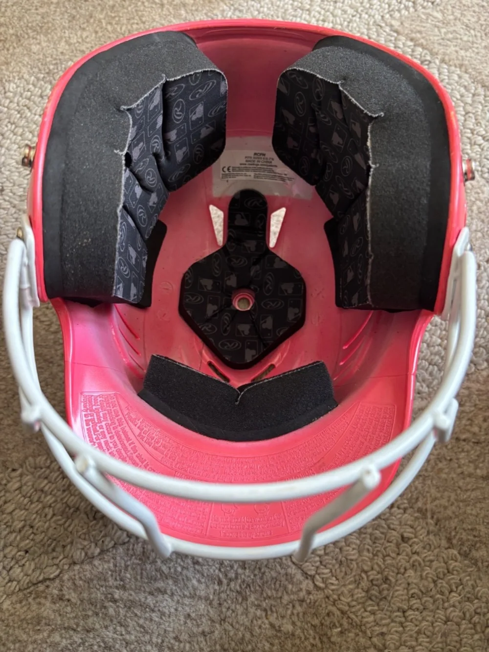 Rawlings women's softball helmet